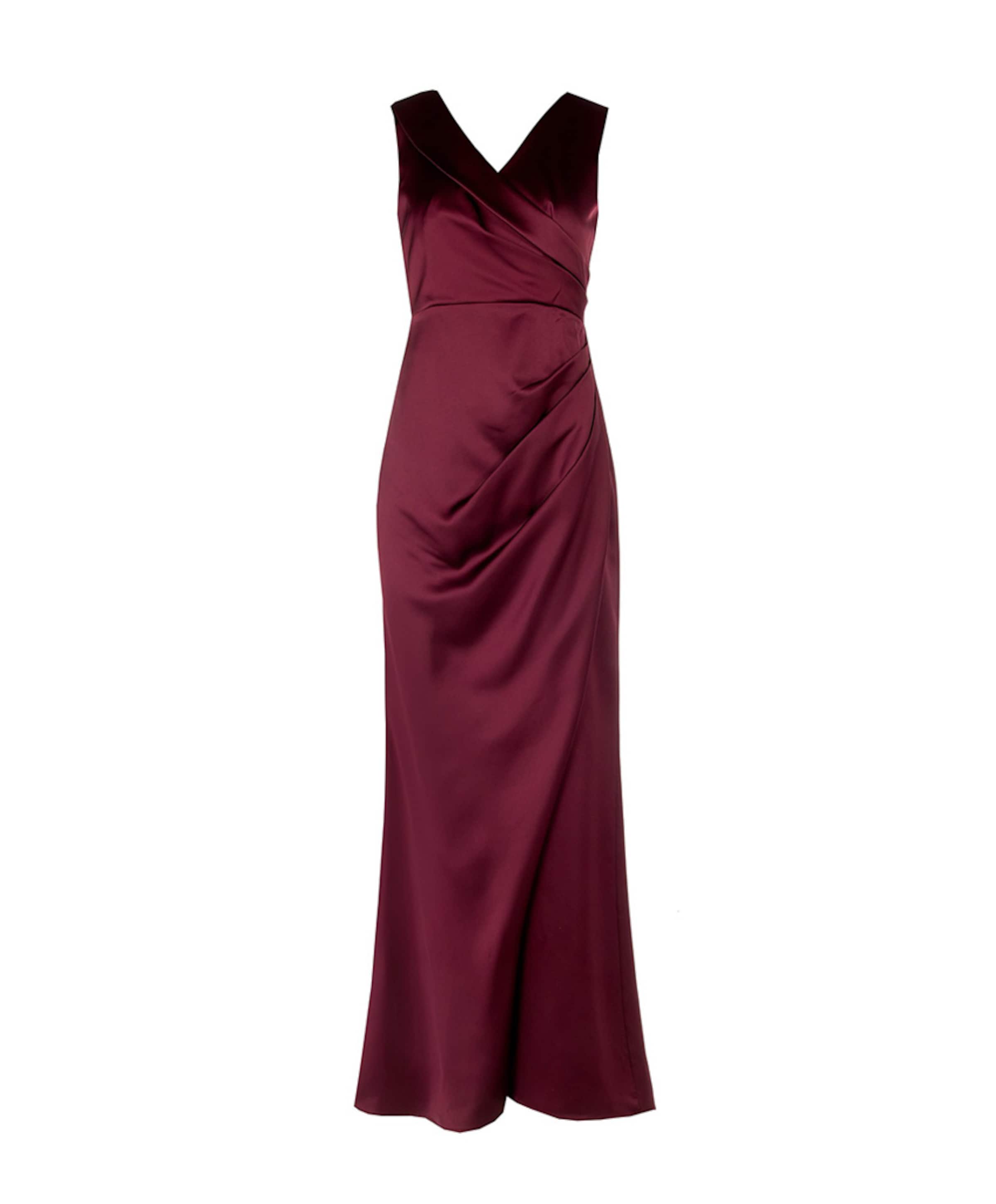 Dames jurk bordeaux