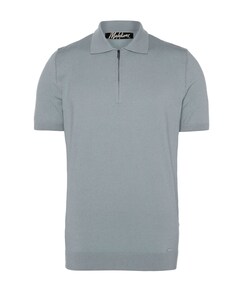 Heren polo grijs