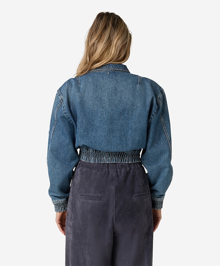 Dames spijkerjas blauw