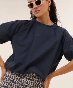 Dames blouse blauw