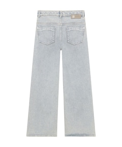 Wide Fit Washed meisjes jeans blauw