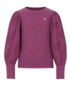 Meisjes longsleeve paars