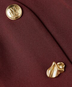Dames jurk bordeaux