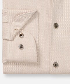 Overhemd lange mouw bruin