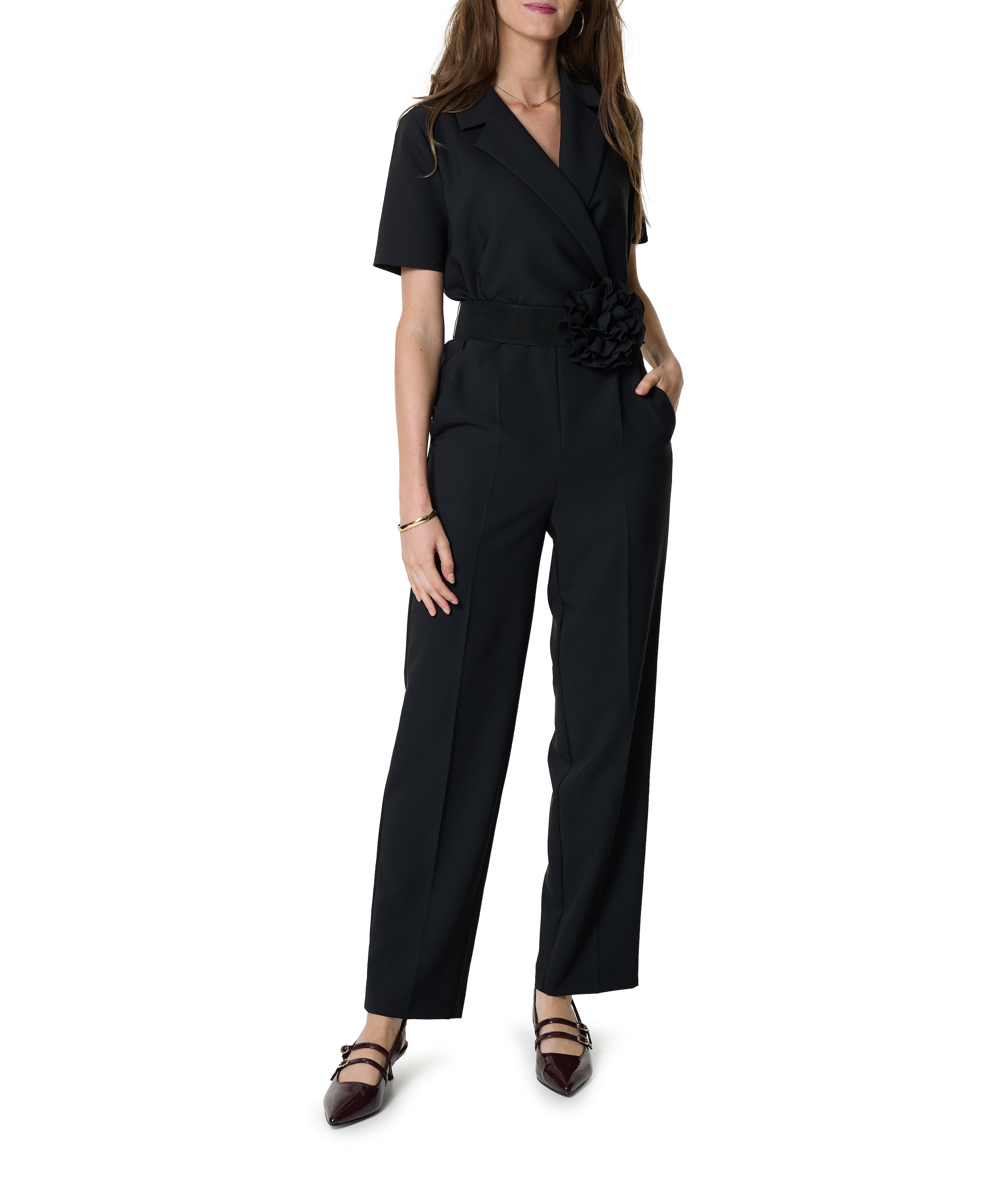 Jumpsuit zwart