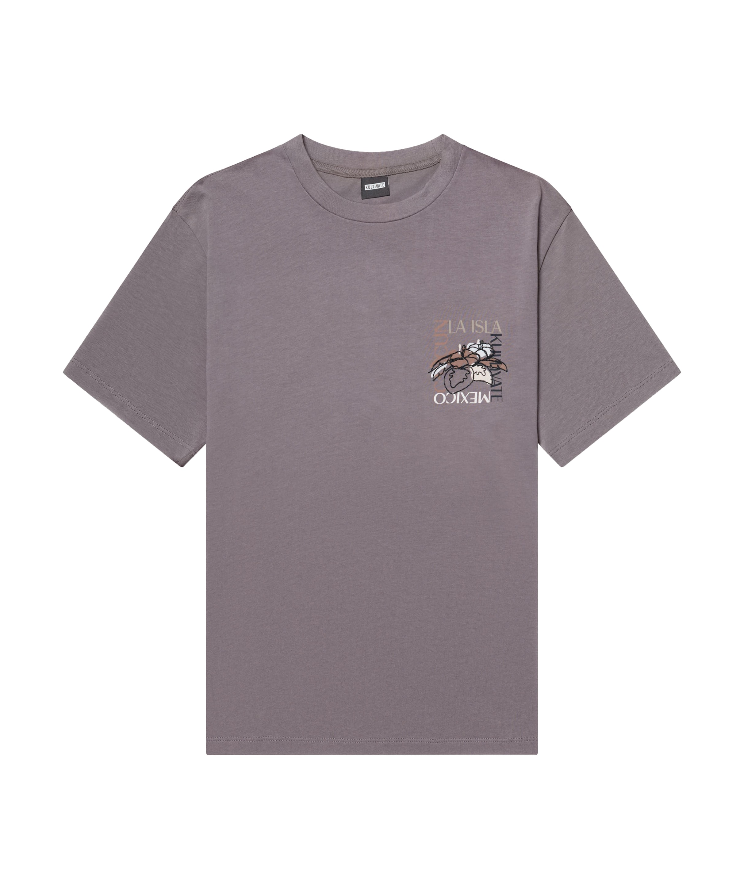 Heren T-shirt grijs