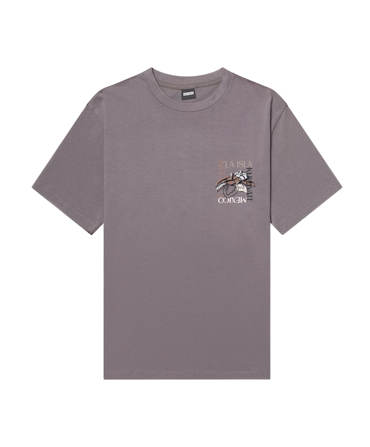 Heren T-shirt grijs