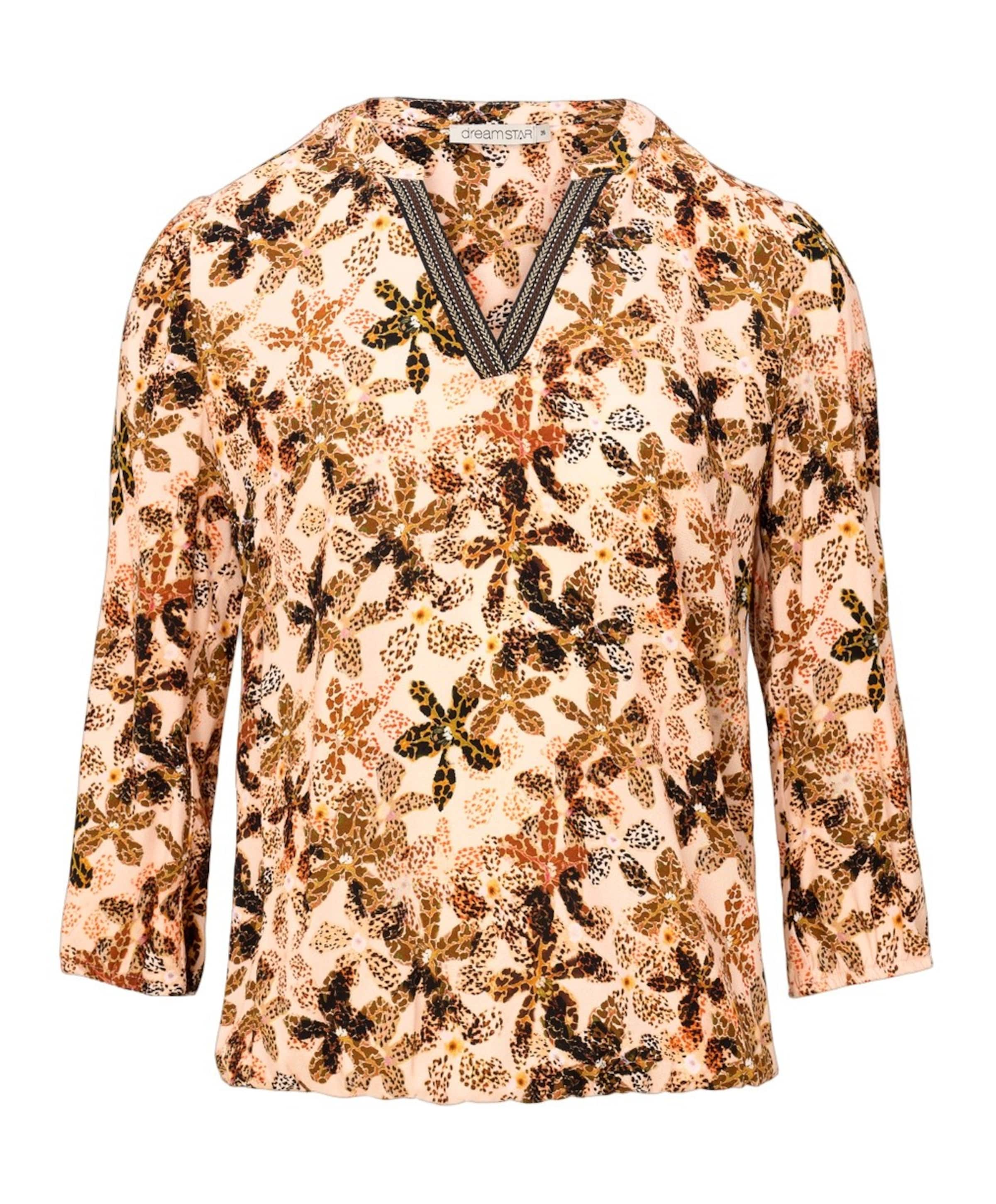 Dames blouse oranje