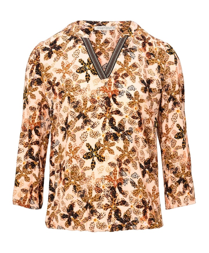 Dames blouse oranje