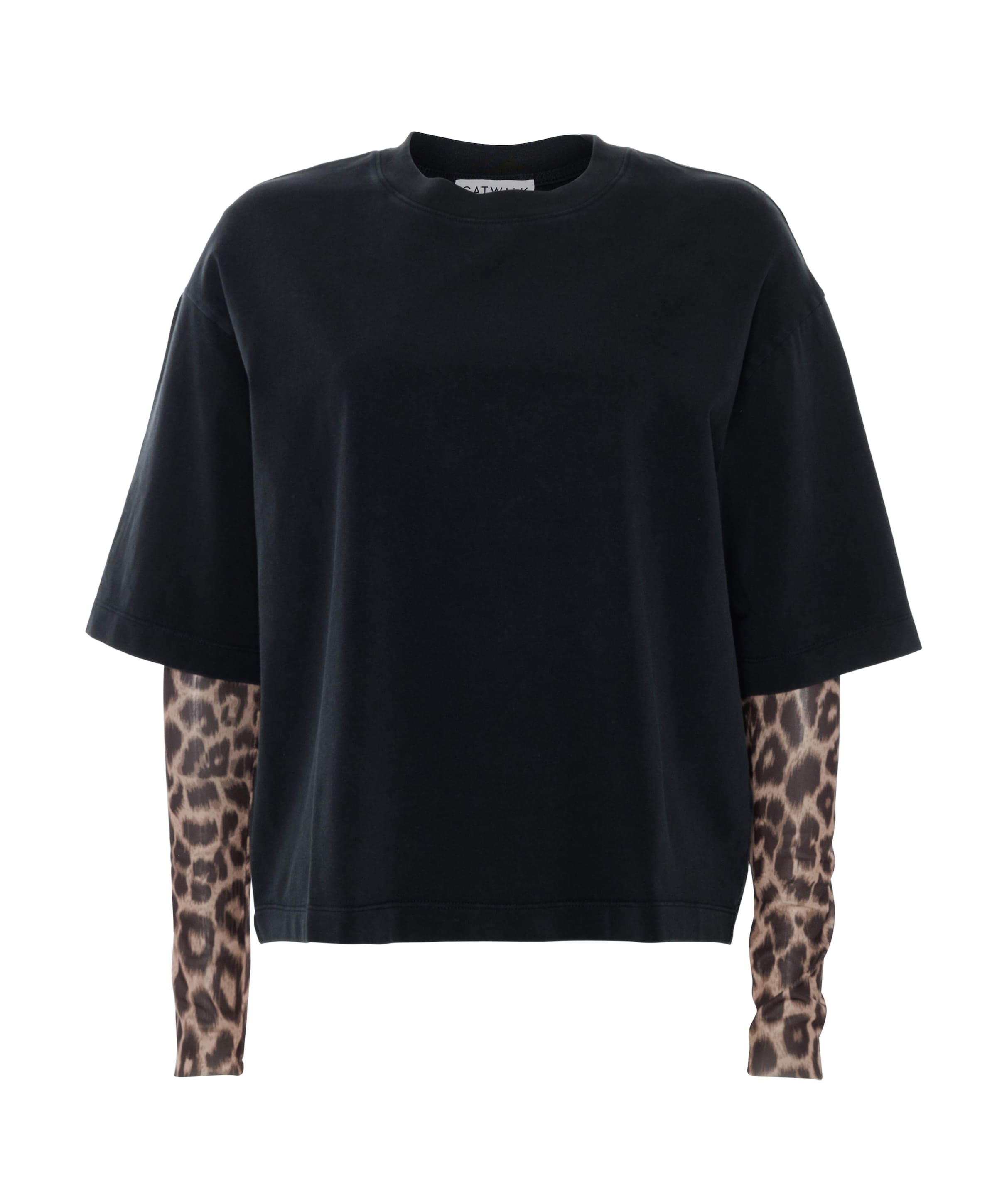 Dames longsleeve grijs