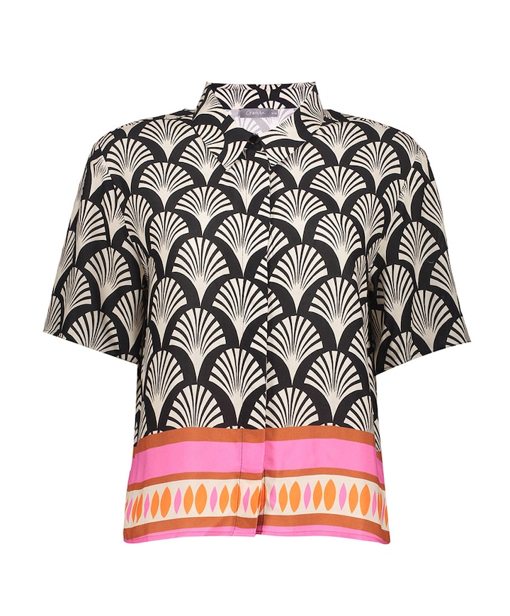 Dames blouse zwart