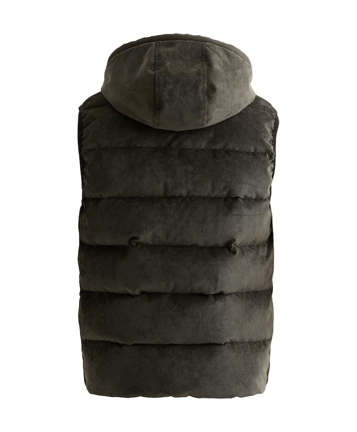 Heren bodywarmer groen