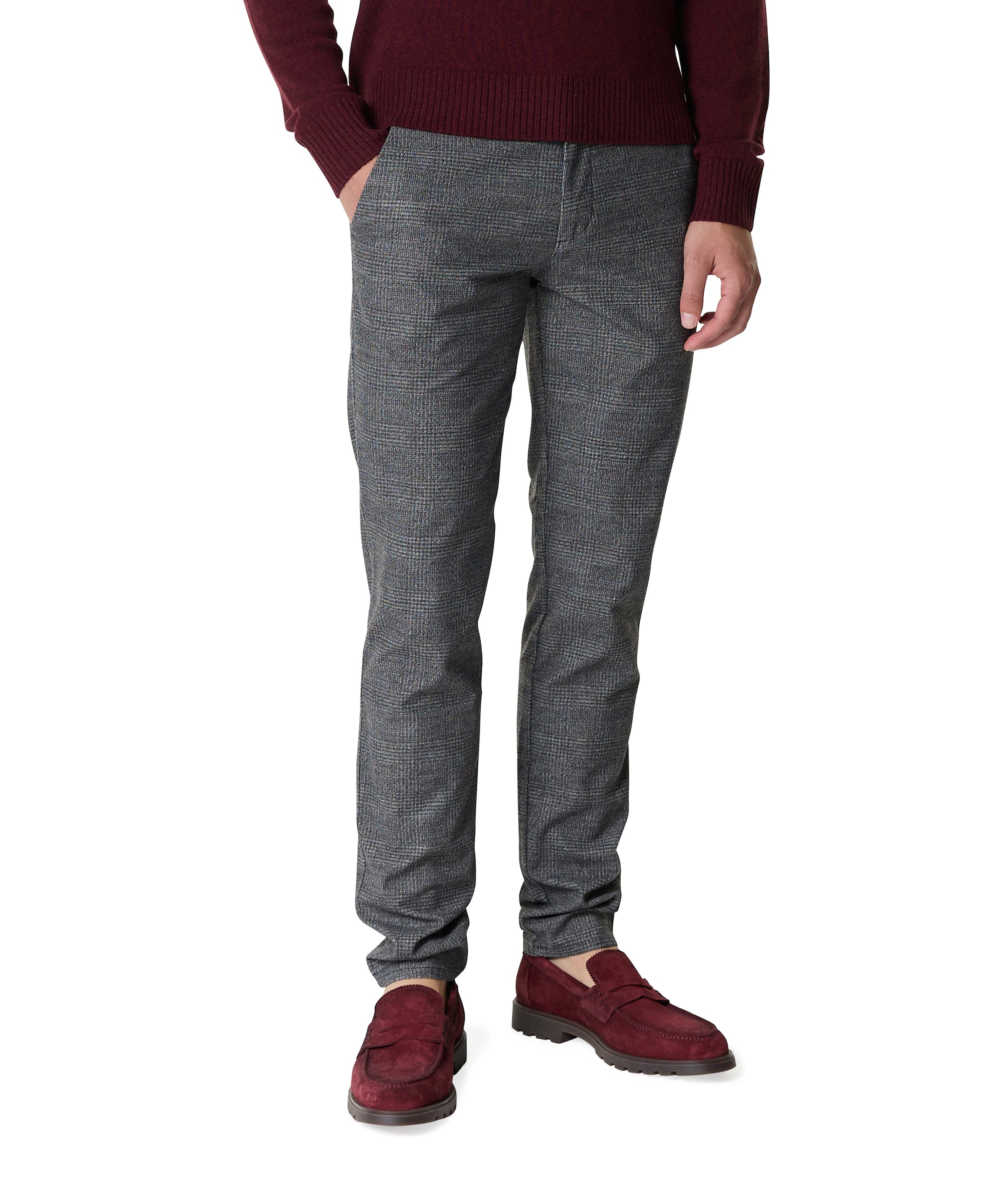 Prestige Chino heren pantalon grijs