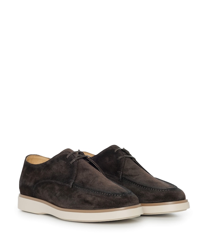 heren veterschoenen bruin