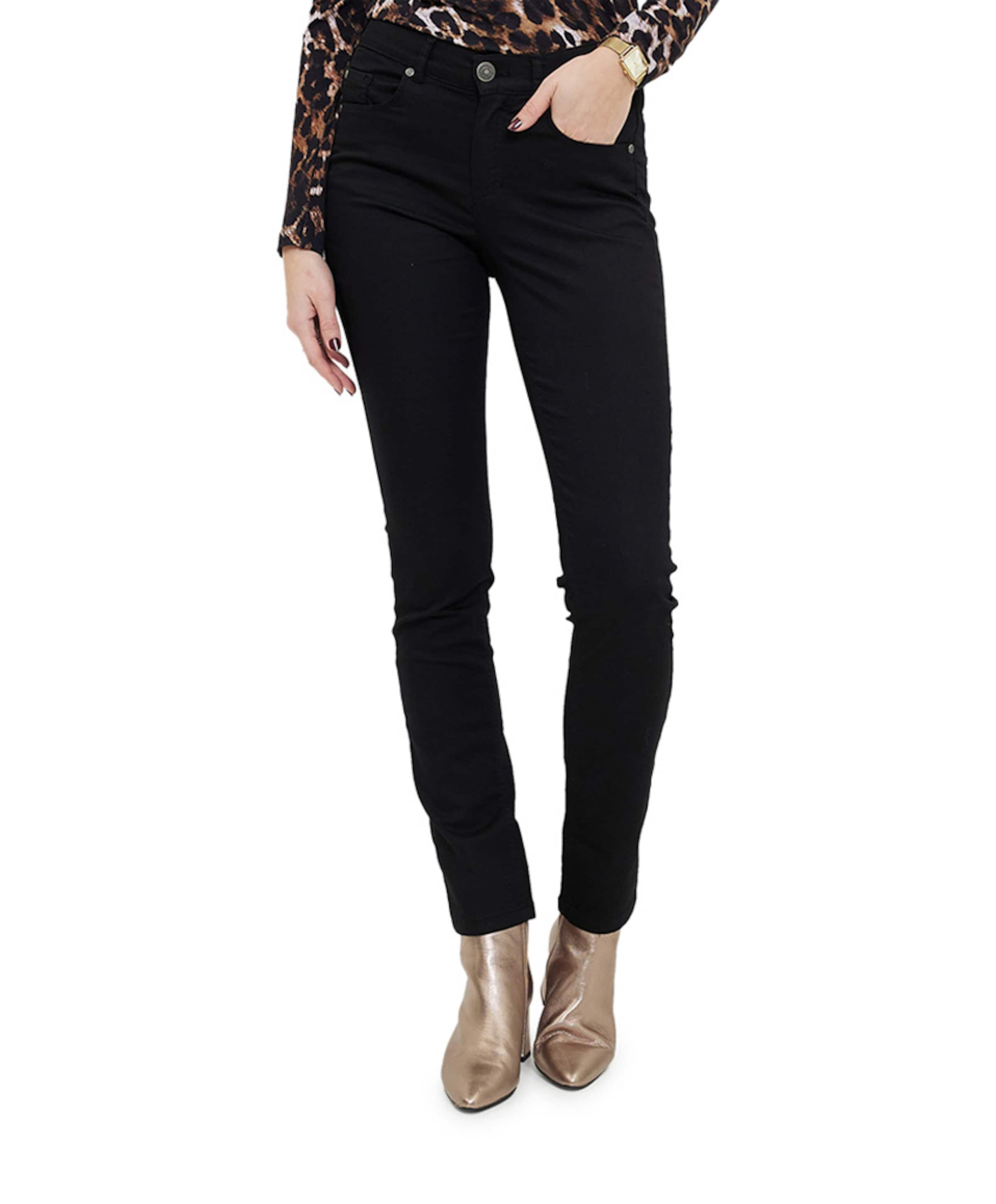 5 Pocket Super Stretch Lang dames broek zwart