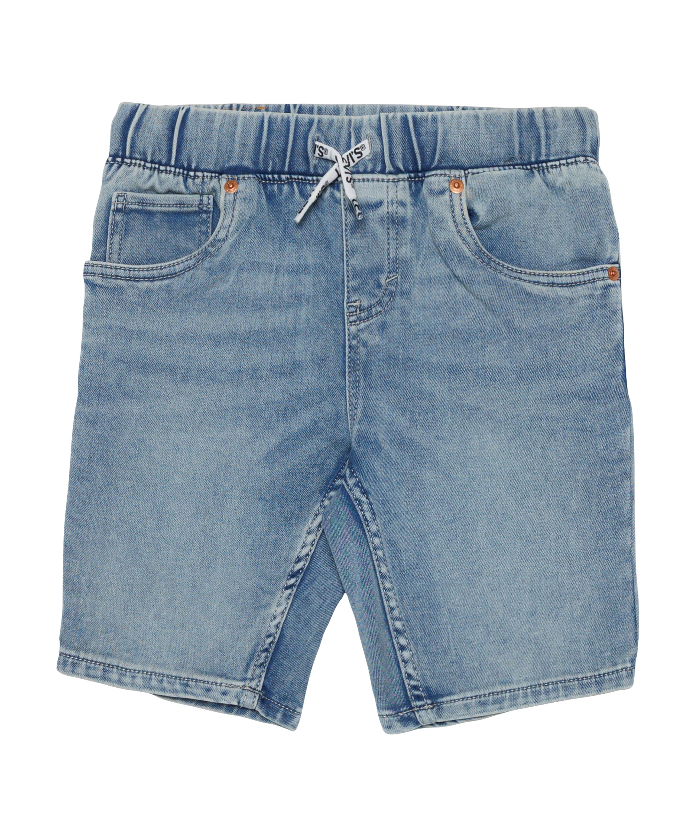 Skinny dobby short jongens korte broek blauw