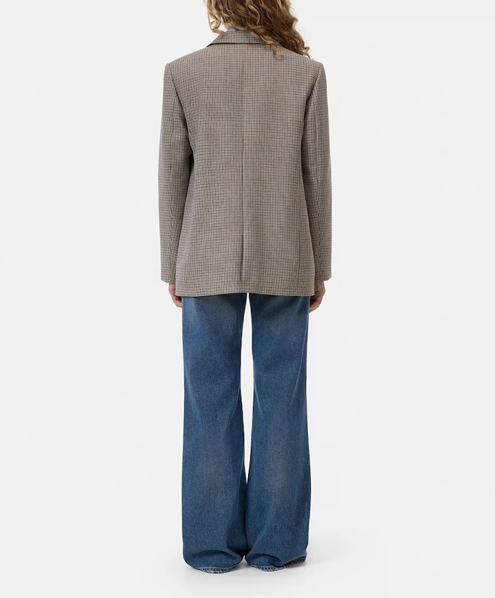 Dames blazer beige