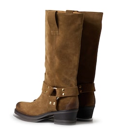 Texas Boot - Suede dames laarzen bruin