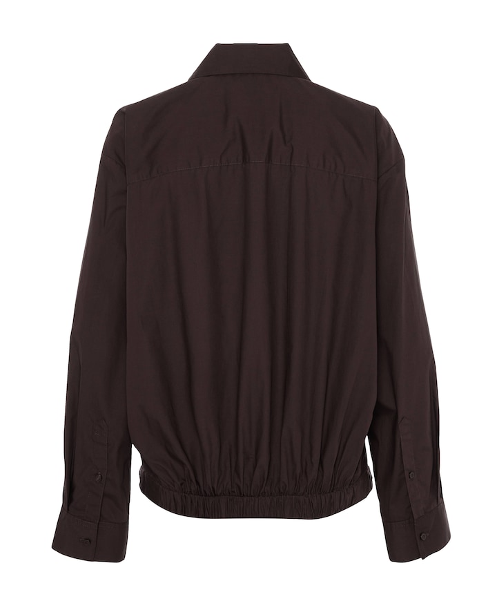 Dames blouse bruin