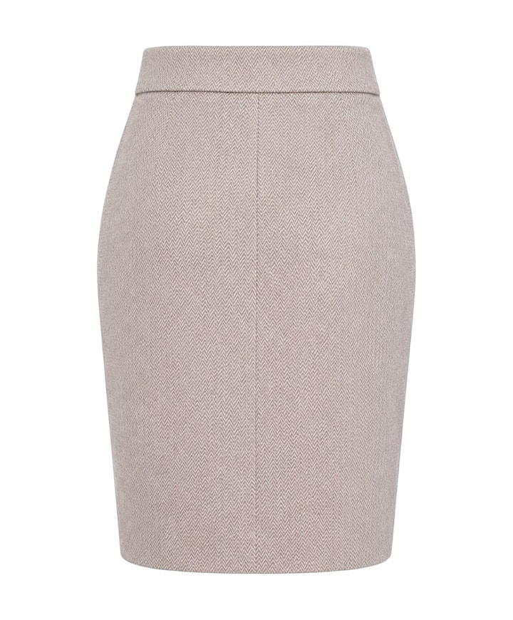 Dames rok beige