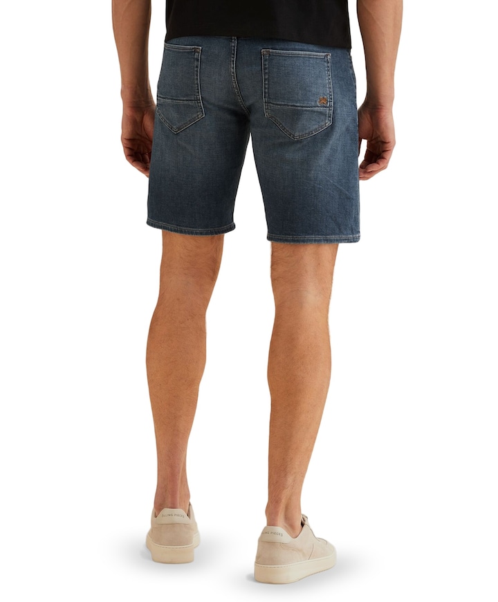 V40 RIDER heren korte broek blauw