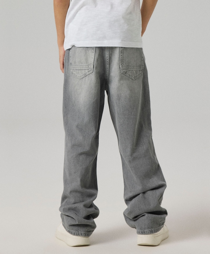 NKMRYAN STRAIGHT 5950-DM NOOS jeans grijs