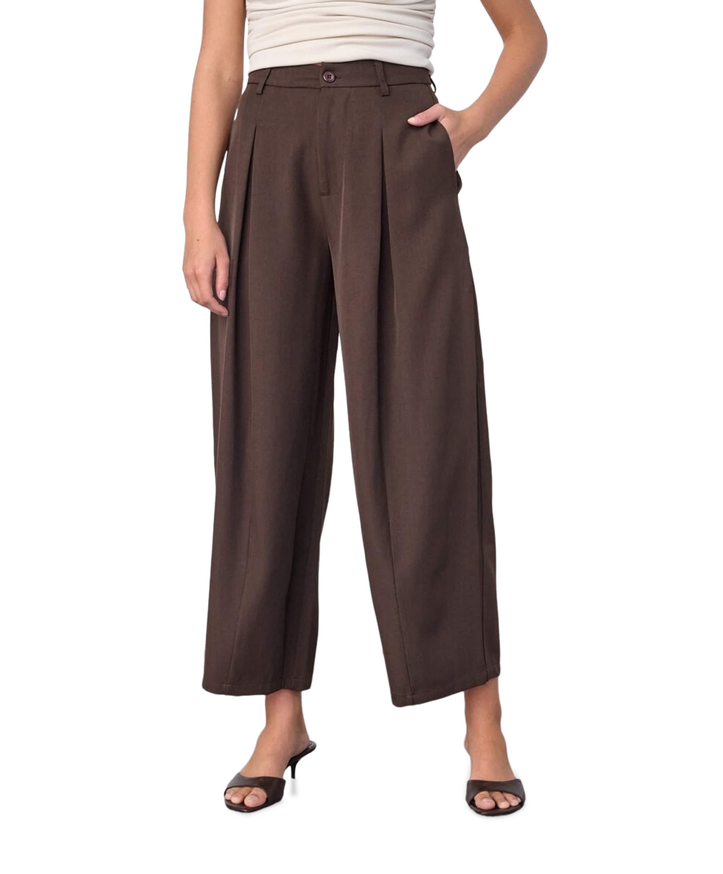 GAKI-PA3 dames broek bruin