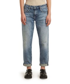 Kate Boyfriend Cinch Wmn dames jeans blauw