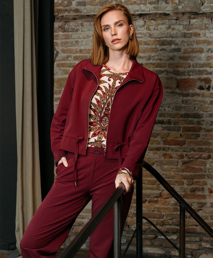 PERRINE TRAVEL broek bordeaux