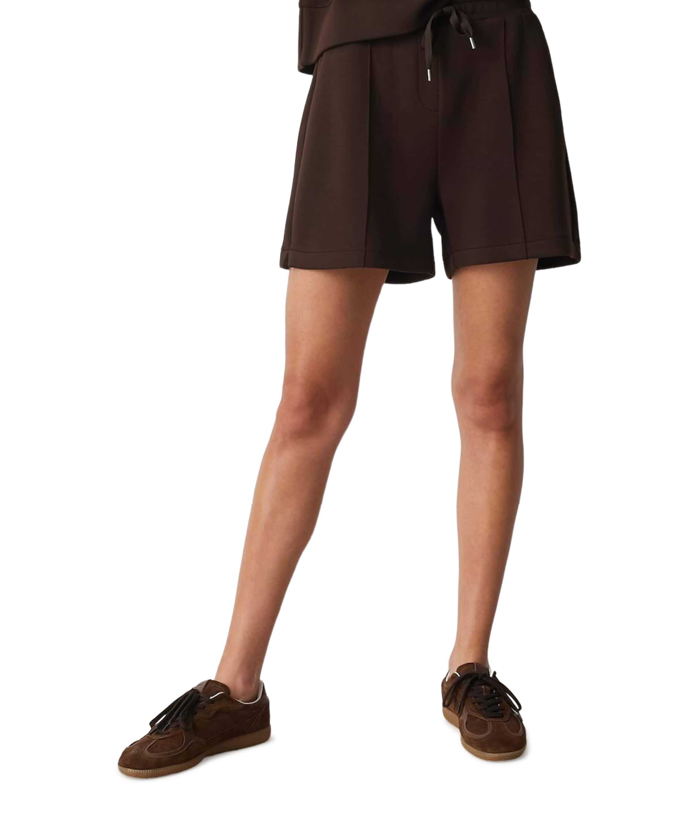 Melane club dames korte broek bruin