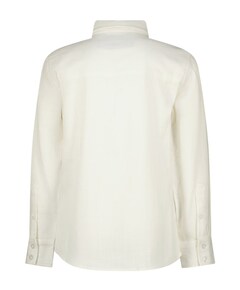 Jongens overhemd lange mouw wit