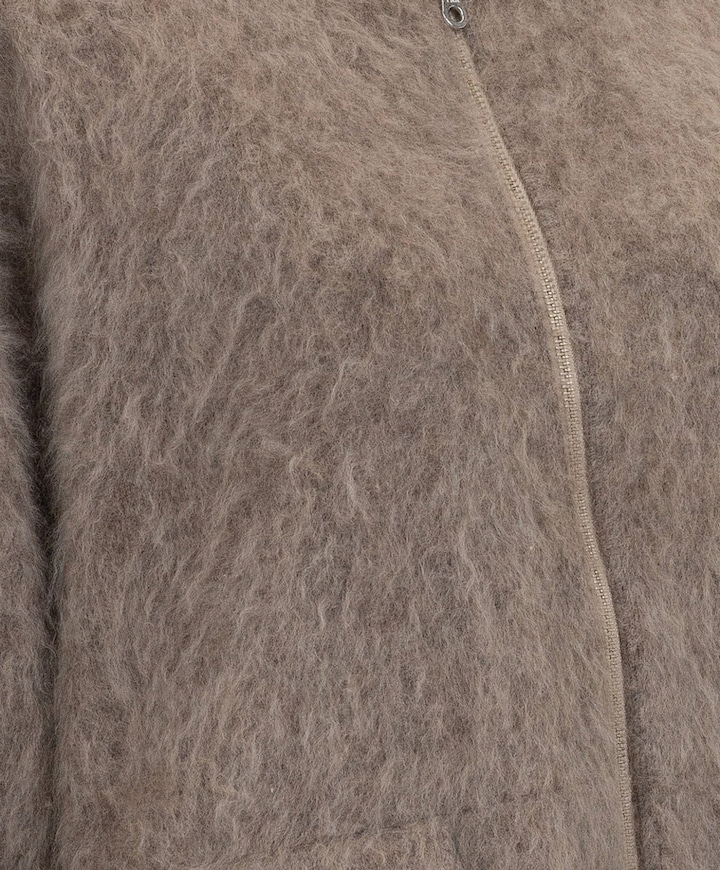 Dames vest grijs