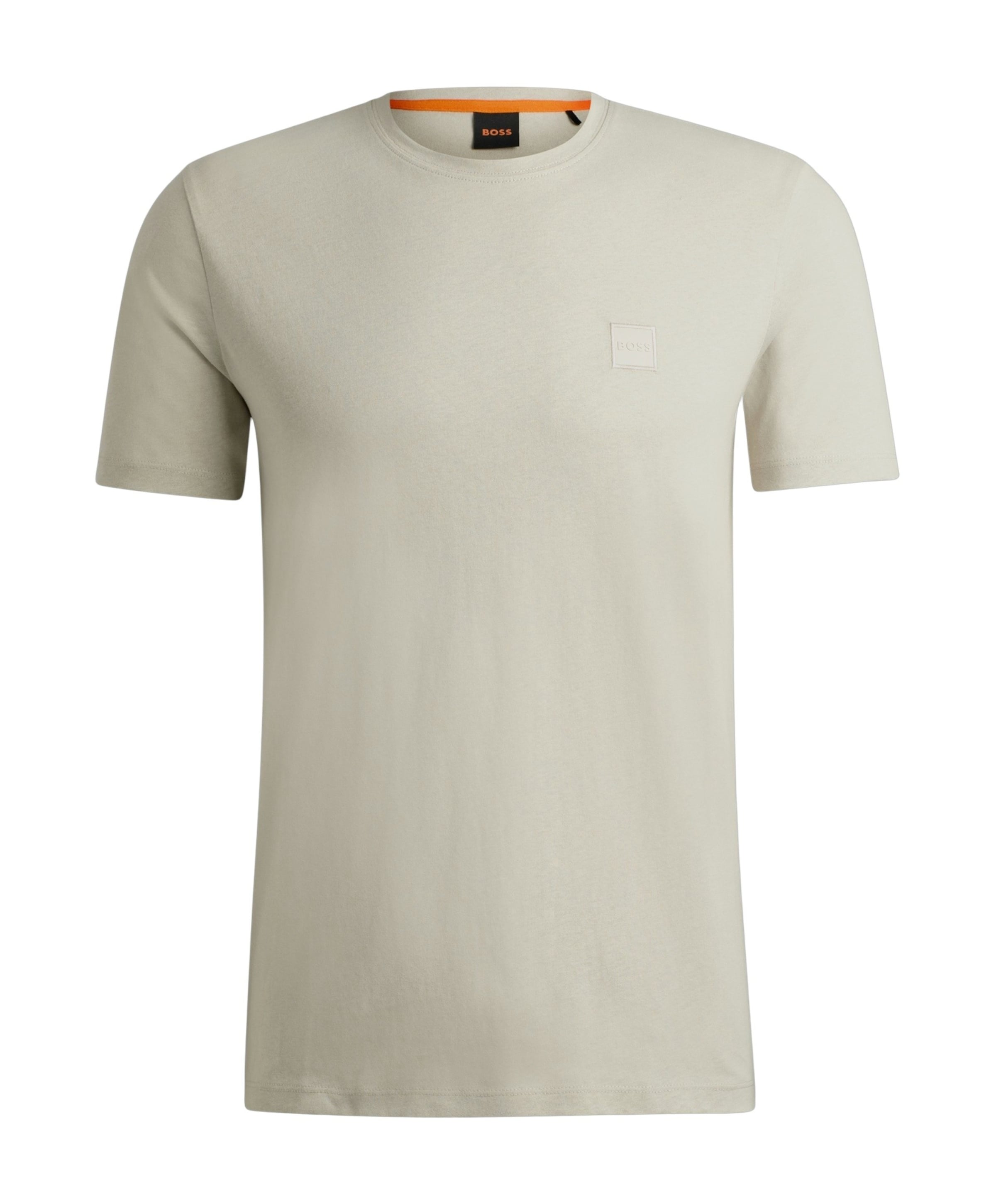 Heren T-shirt beige