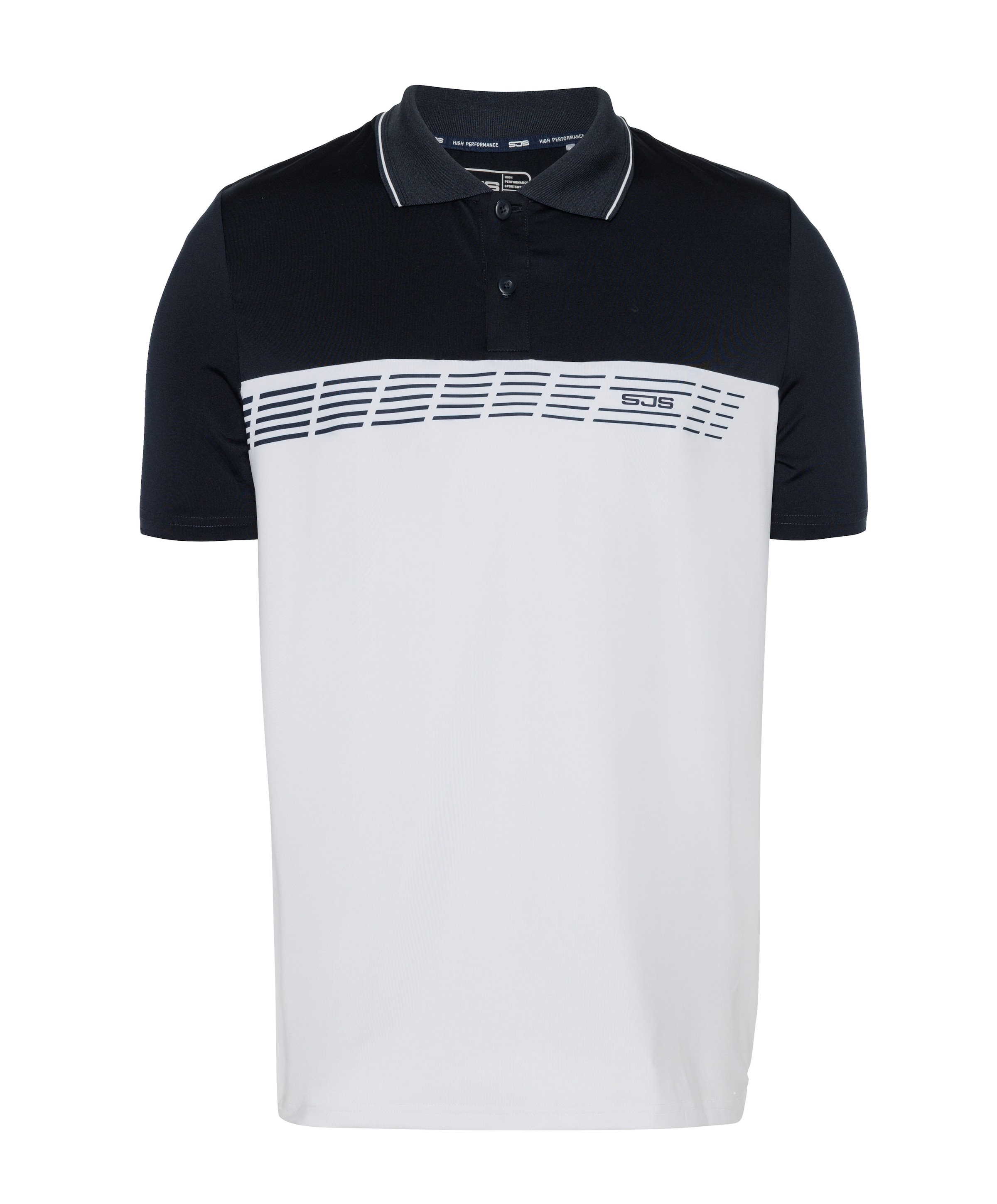 Heren polo blauw