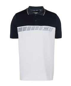 Heren polo blauw