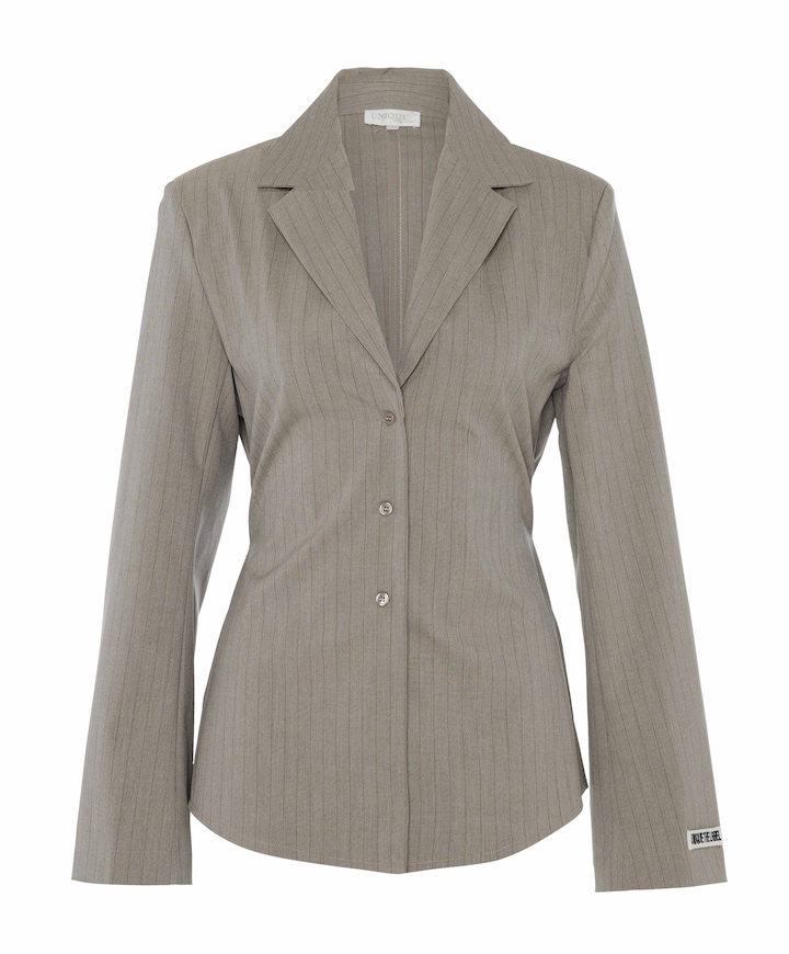 Dames blouse beige