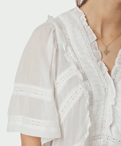 Dames blouse wit