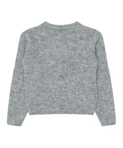 Meisjes vest grijs