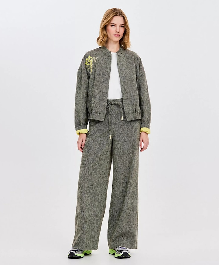 Bliss dames broek grijs