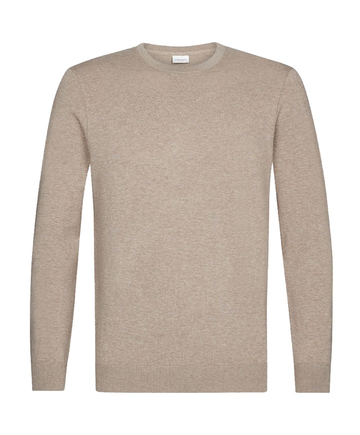 Heren trui beige