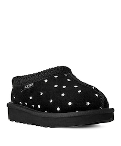 T TASMAN II SHINY DOTS meisjes enkellaarzen zwart