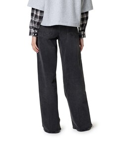 Deck 2.0 High Loose Wmn dames jeans zwart