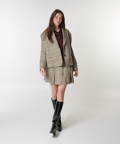 Dames rok beige