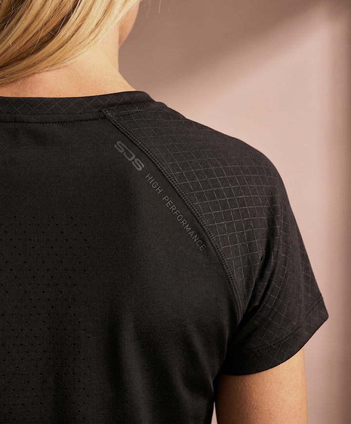 Dames t-shirt zwart