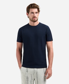 Heren T-shirt blauw