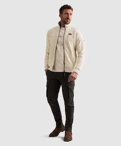 Heren vest ecru