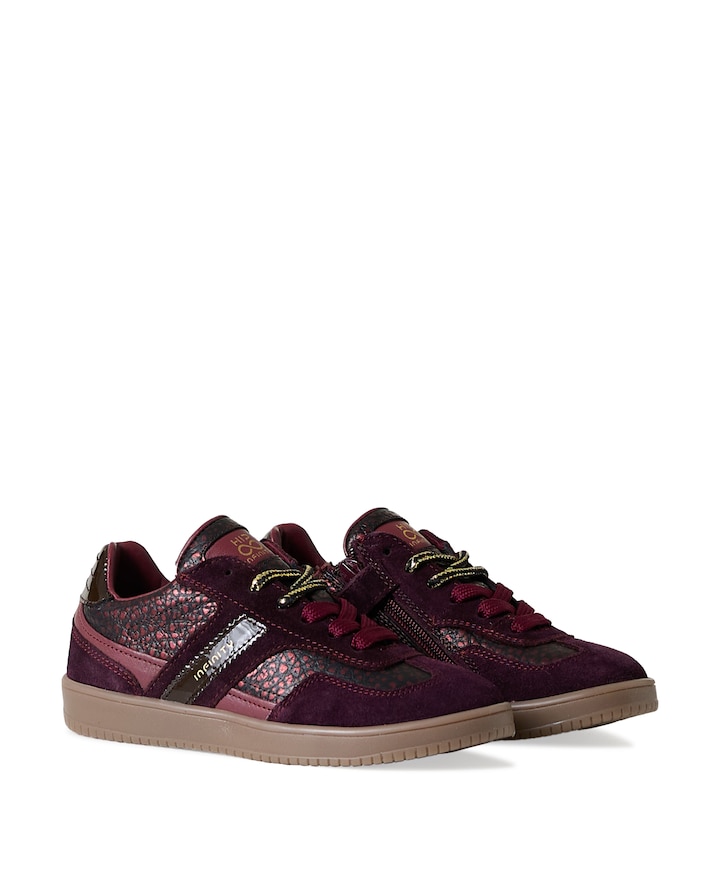meisjes sneakers bordeaux