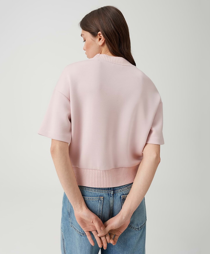 Dames sweater roze