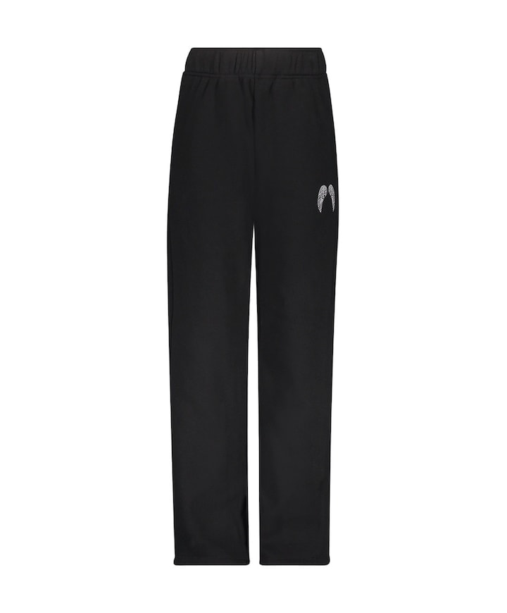 Wing Sweatpant meisjes broek zwart