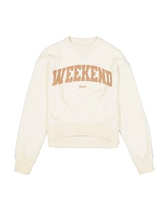 Meisjes sweater ecru